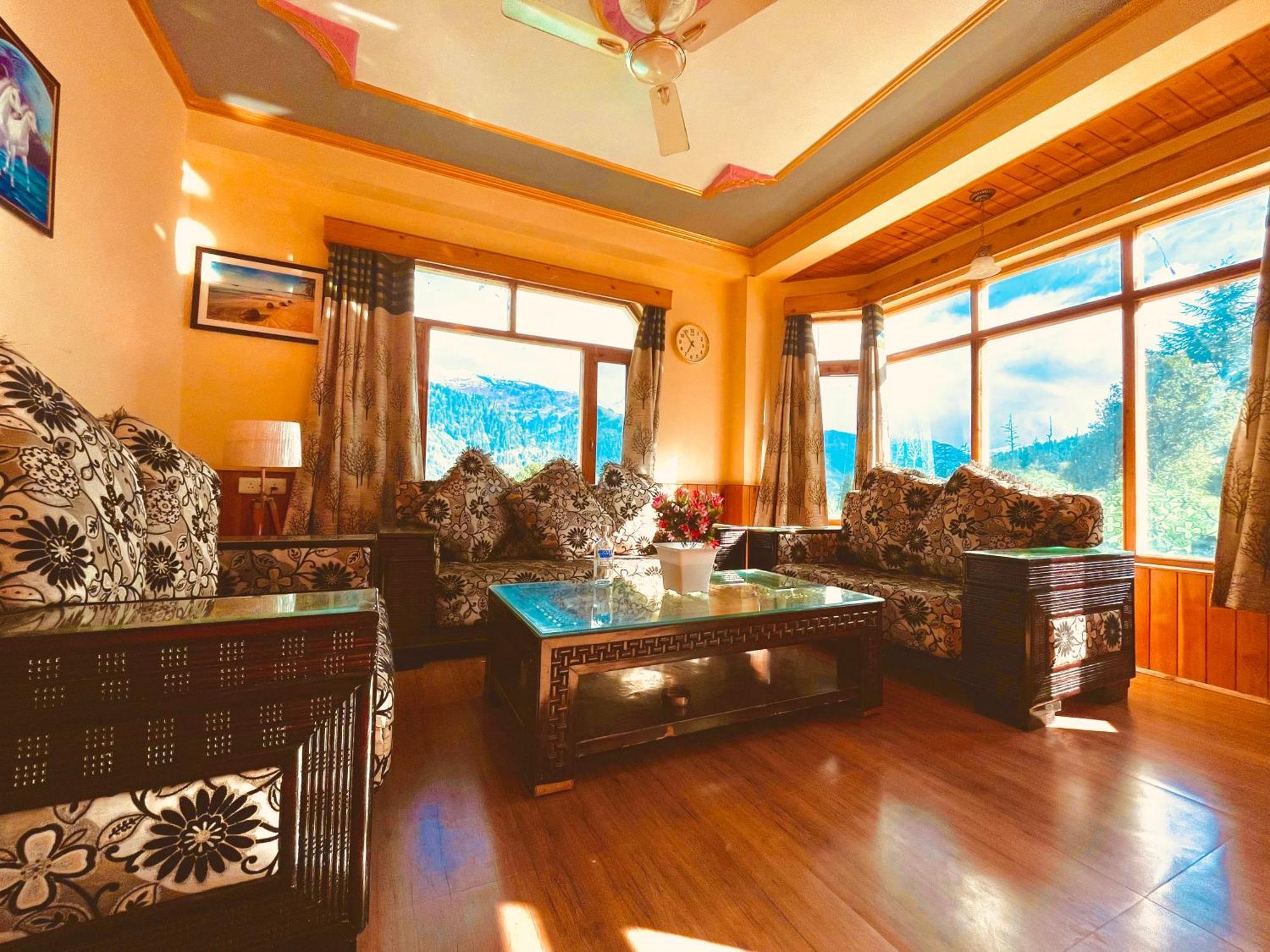Woods Villa Cottages Manali - 1,2,3,4 Cottages & Villas Available In Manali With Scenic Mountain View Dış mekan fotoğraf