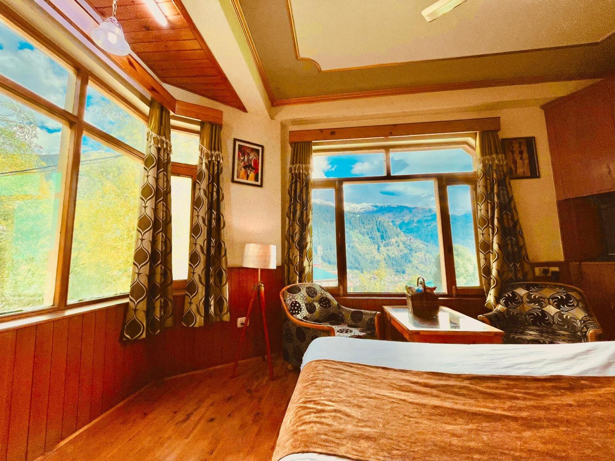 Woods Villa Cottages Manali - 1,2,3,4 Cottages & Villas Available In Manali With Scenic Mountain View Dış mekan fotoğraf